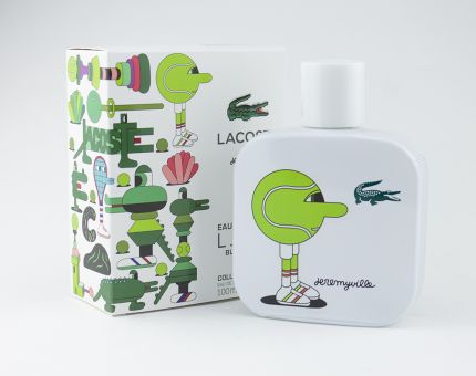 Lacoste L.12.12 Blanc Pure Jeremyvill Collector Edition, Edt, 100 ml (Люкс ОАЭ)