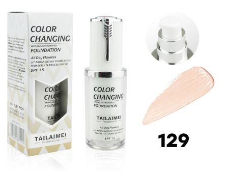 TLM Foundation Color Сhanging Тональная основа-флюид, 40 ml, тон 129