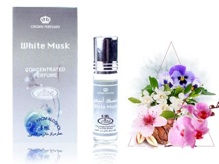 Al Rehab масляные духи White musk, 6 ml (Женский)