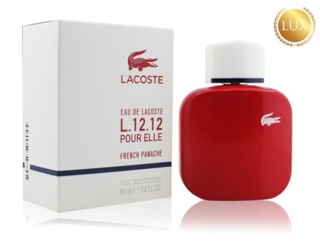 EAU DE LACOSTE L.12.12 POUR ELLE FRENCH PANACHE, Edt, 90 ml (ЛЮКС ОАЭ)