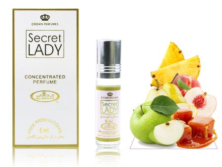 Al Rehab масляные духи Secret Lady, 6 ml (Женский)