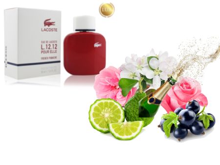 EAU DE LACOSTE L.12.12 POUR ELLE FRENCH PANACHE, Edt, 90 ml (ЛЮКС ОАЭ)