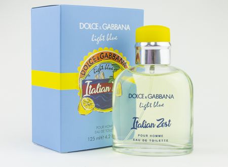 Dolce & Gabbana Light Blue Pour Homme Italian Zest, Edt, 125 ml