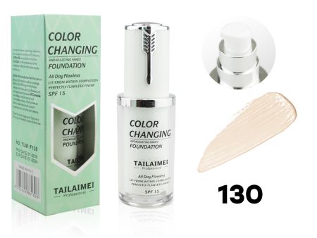 TLM Foundation Color Сhanging Тональная основа-флюид, 40 ml, тон 130