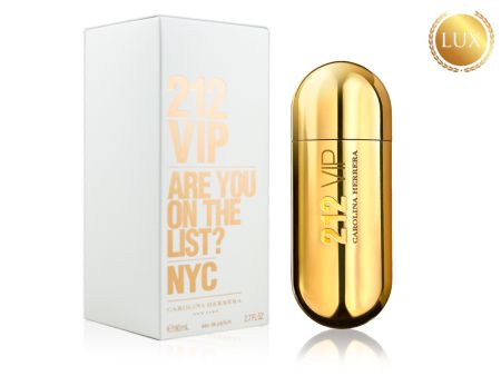 CAROLINA HERRERA 212 VIP ARE YOU ON THE LIST, Edp, 80 ml (ЛЮКС ОАЭ)