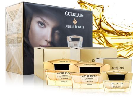 Набор кремов Guerlain Abeille Royale Омолаживающий, 50ml + 50ml + 15ml