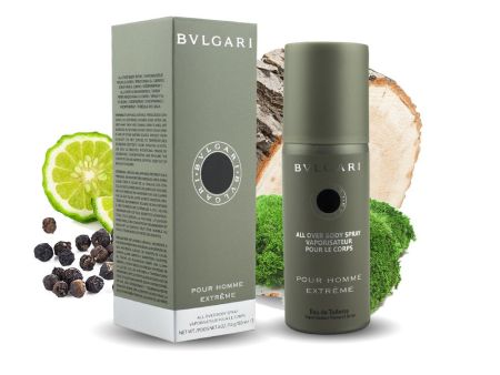 Спрей-парфюм для мужчин Bvlgari Extreme Pour Homme, 150 ml